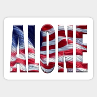 America alone Sticker